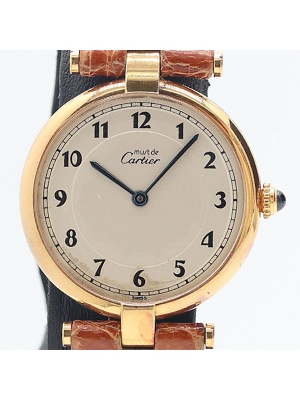 Cartier Must Vendome Silver Dial Watch